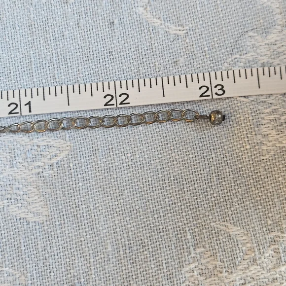 Rainbow Beaded Bib Necklace hand Beaded Artisan - Picture 7 of 7